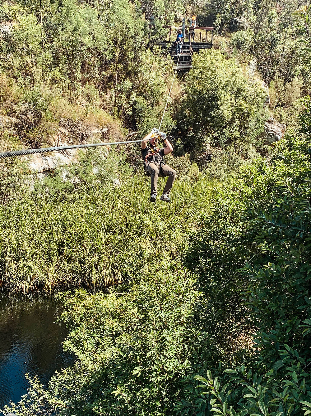 A solo action shot and...