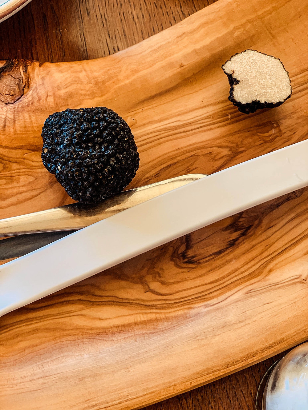 The truffles we found, post-scrubbing