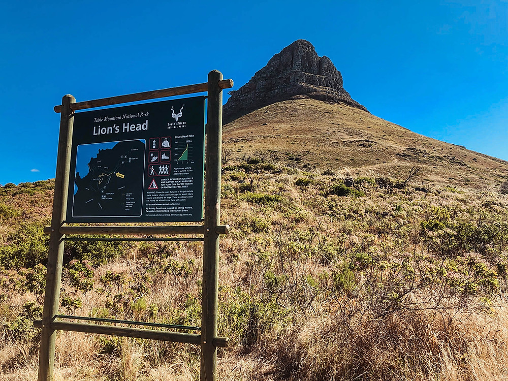 Another perspective - Lion's Head looking more, well, Lion-y