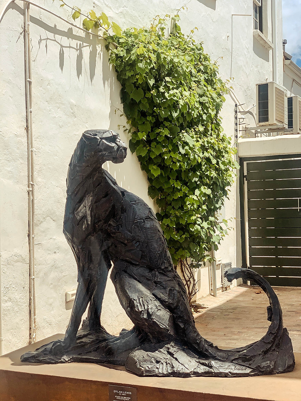 Like wine towns throughout the world, Stellenbosch has tons of art - and art galleries