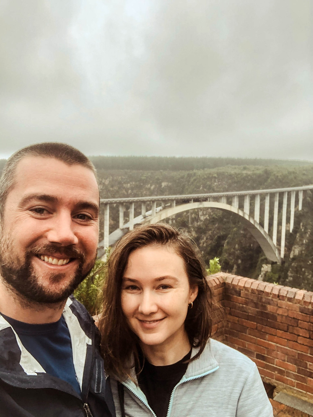 Gathering the courage to jump off the Bloukrans Bridge