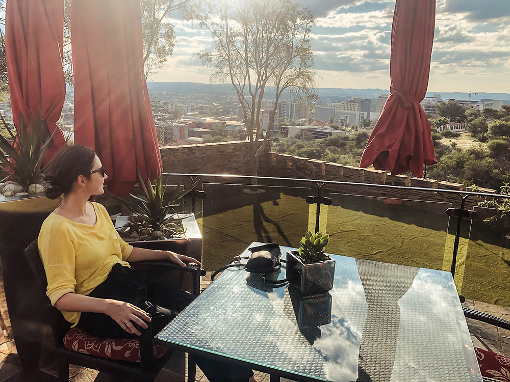 Leo's at the Castle for sunset drinks and dinner