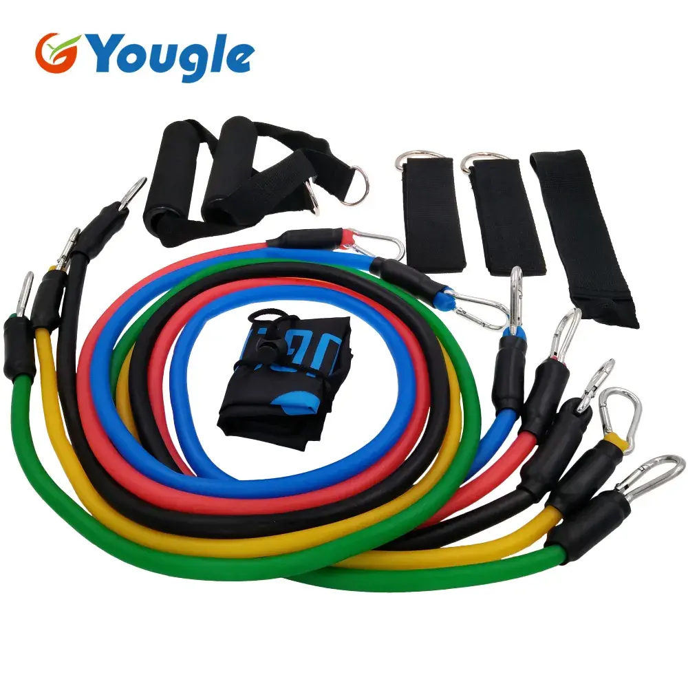 YOUGLE 11pcs/Set Pull Rope Fitness Exercises