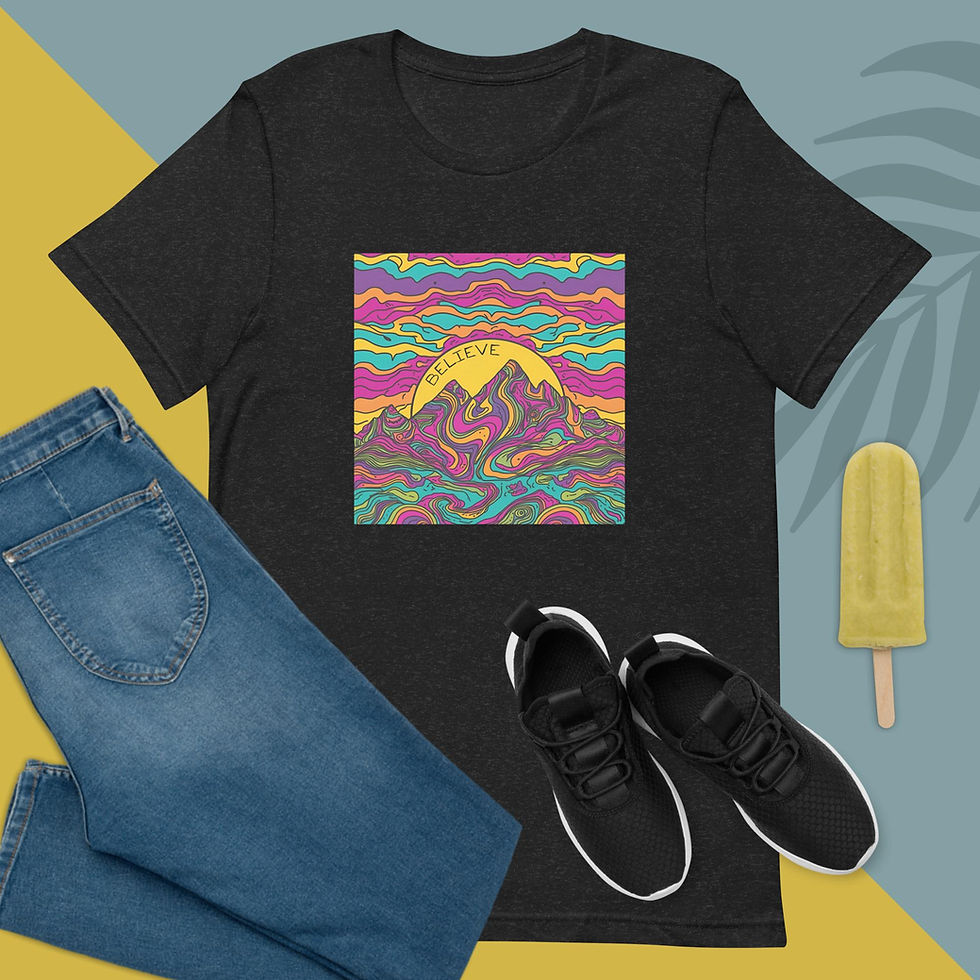 Thumbnail: Believe - Unisex t-shirt