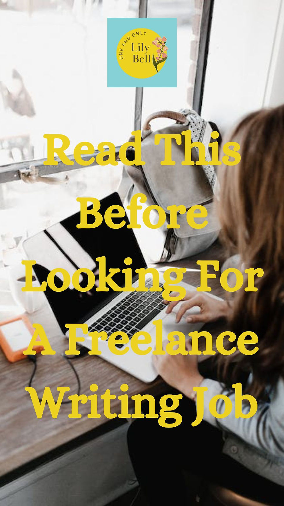 Pinterest pin with graphic looking for a freelance writing job