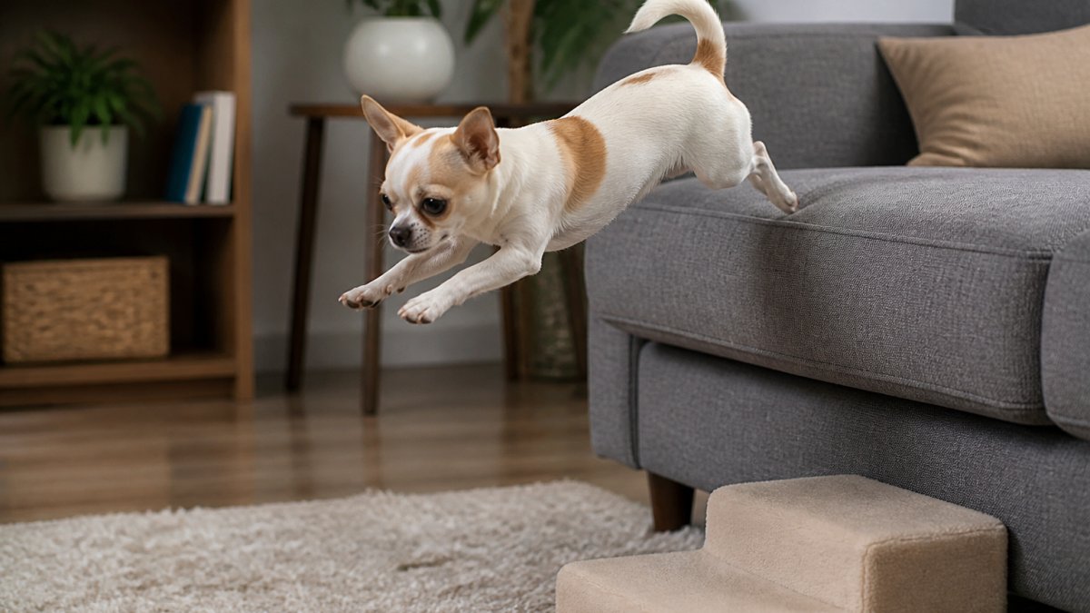 5 Steps to Stop a Chihuahua Puppy From Jumping Off Furniture