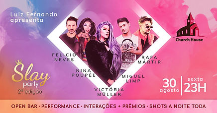SLAY PARTY 2°EDIÇÃO