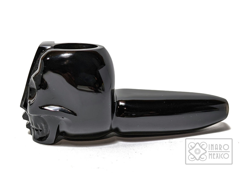 Miniatura: Pipa Dualidad de Obsidiana