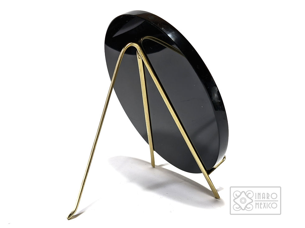 Miniatura: Disco de Chinkultic en Obsidiana