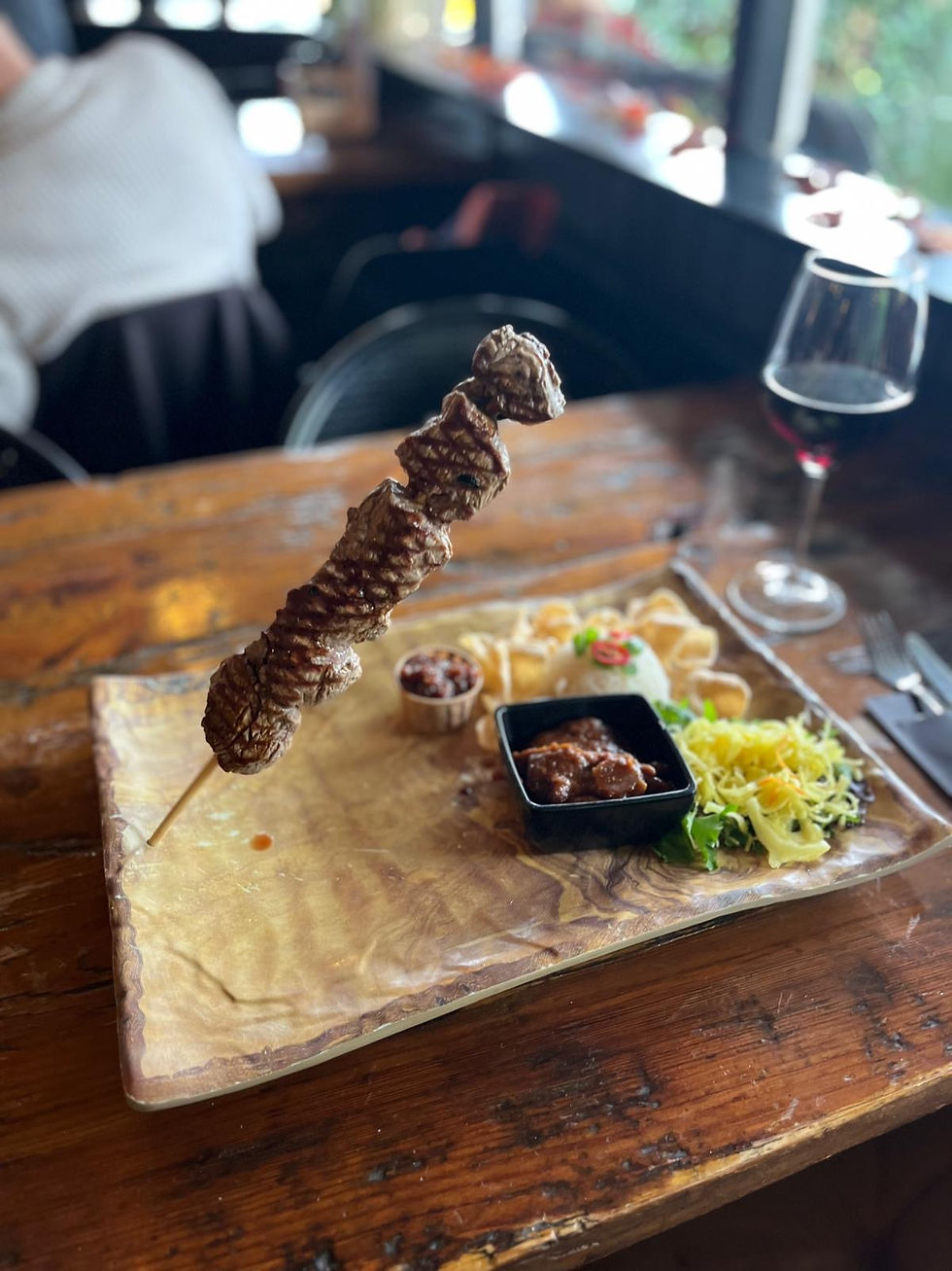 Satay van ossenhaas