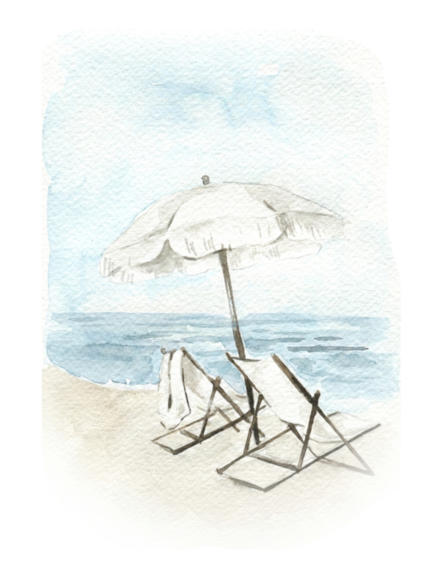 Coastal Charm Frameable Greeting Cards | 3 Designs