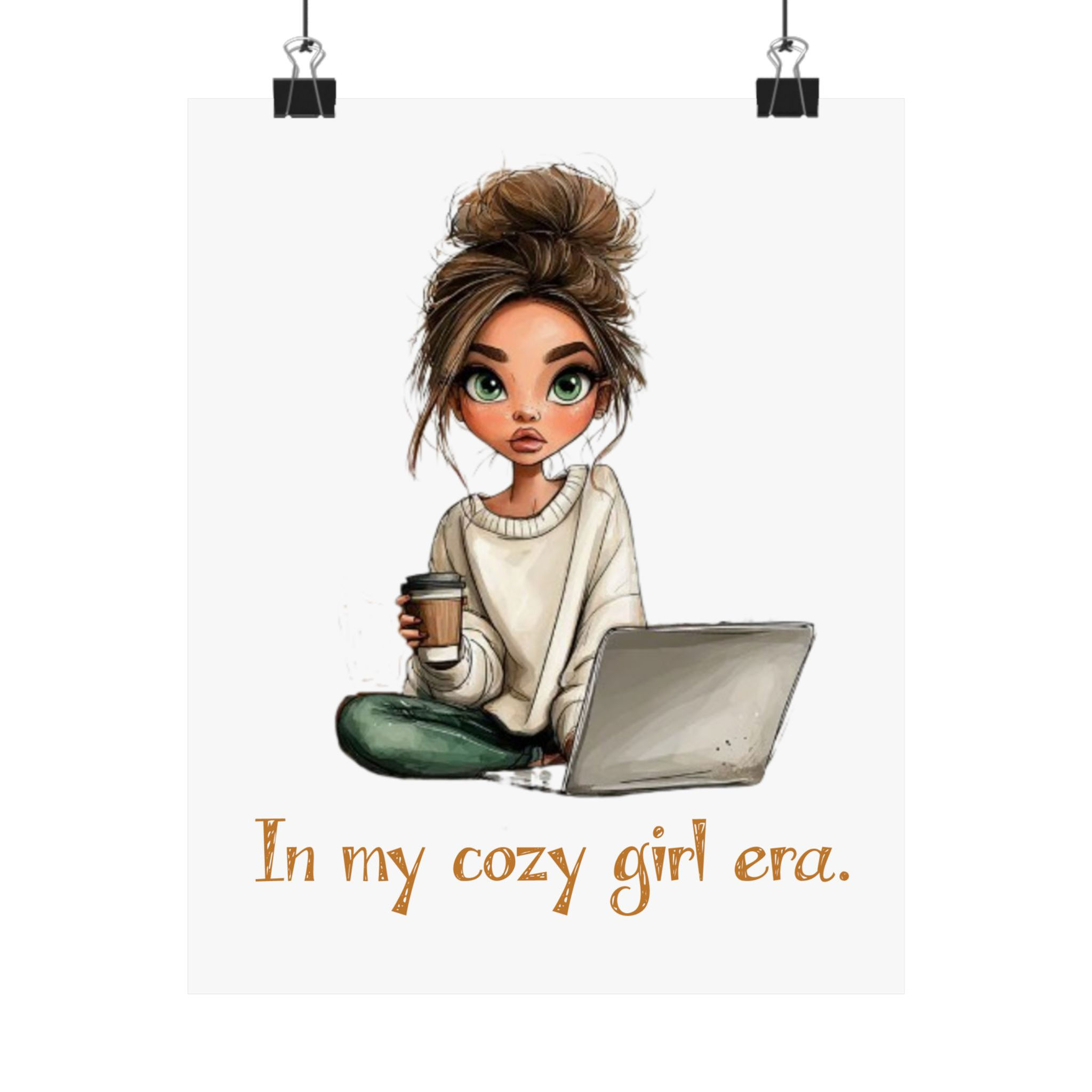 Cozy Girl Era Poster