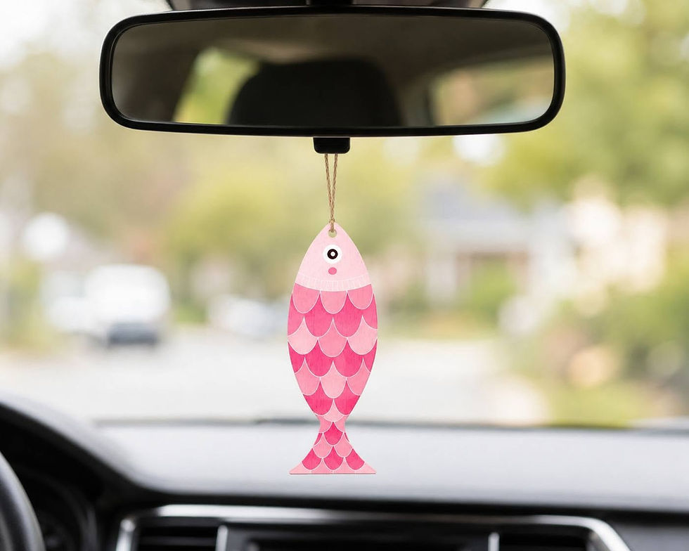 Thumbnail: Wood Cutout DIY Painting Kits- Prosperity Fish