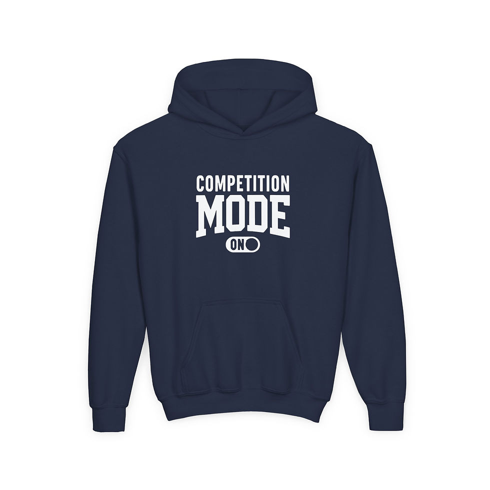 Thumbnail: Youth Competition Mode Hoodie, Perfect for Team Events, Gifts for Young Athletes