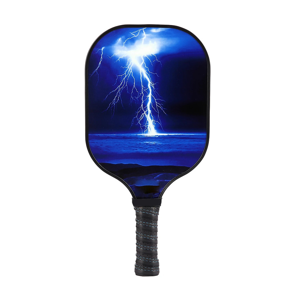 Thumbnail: Pickleball Paddle Carbon Fiber USAPA Approved Pickleball Set Sports Outdoor