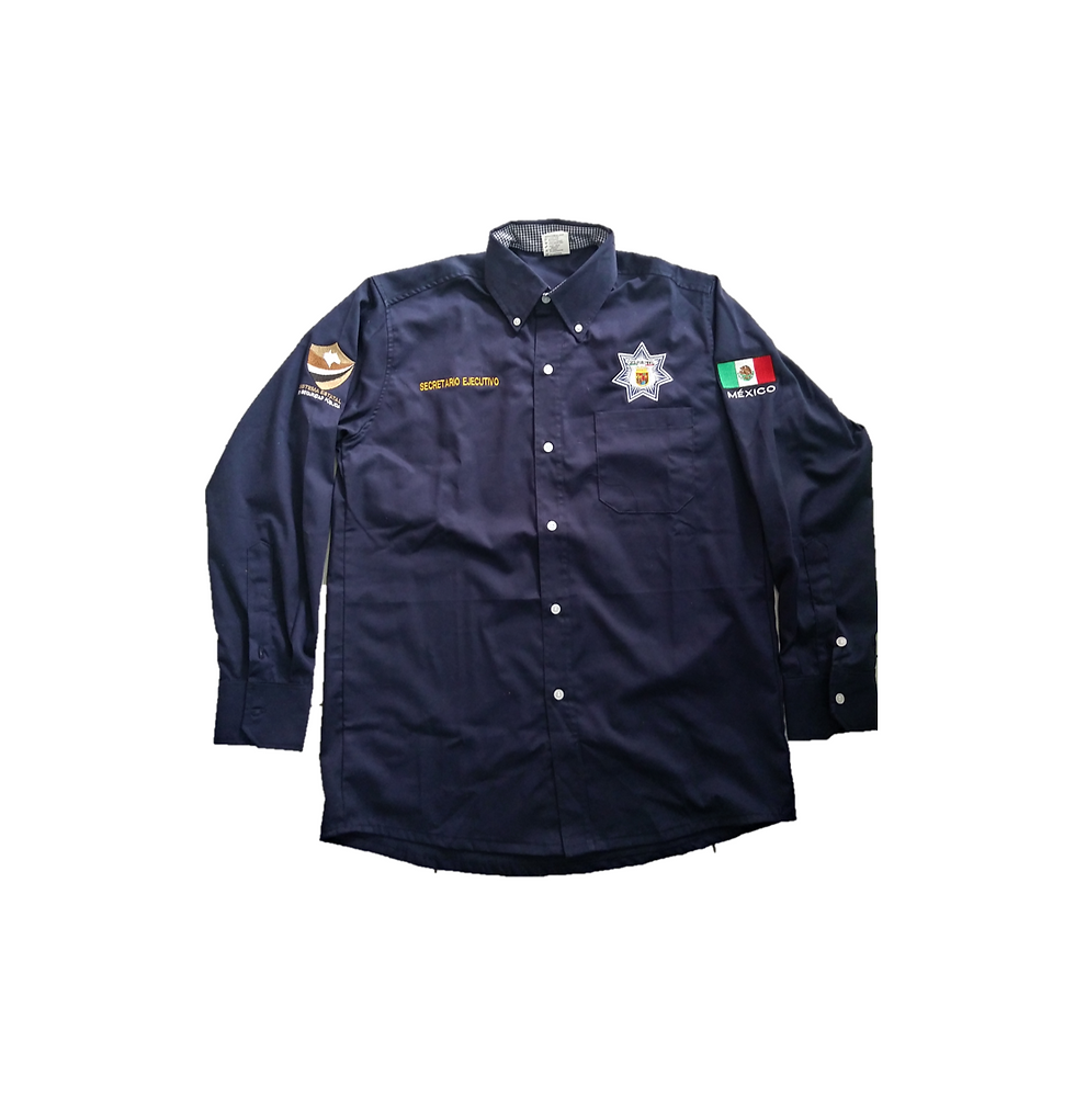 CAMISA MANGA LARGA MULTIPLES BORDADOS