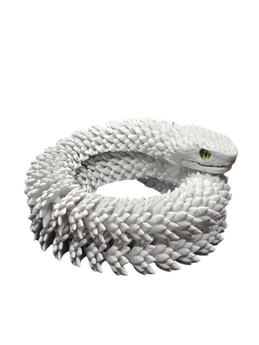 3D Printed Articulated Poisonspike Snake | 3d Crafting Corner