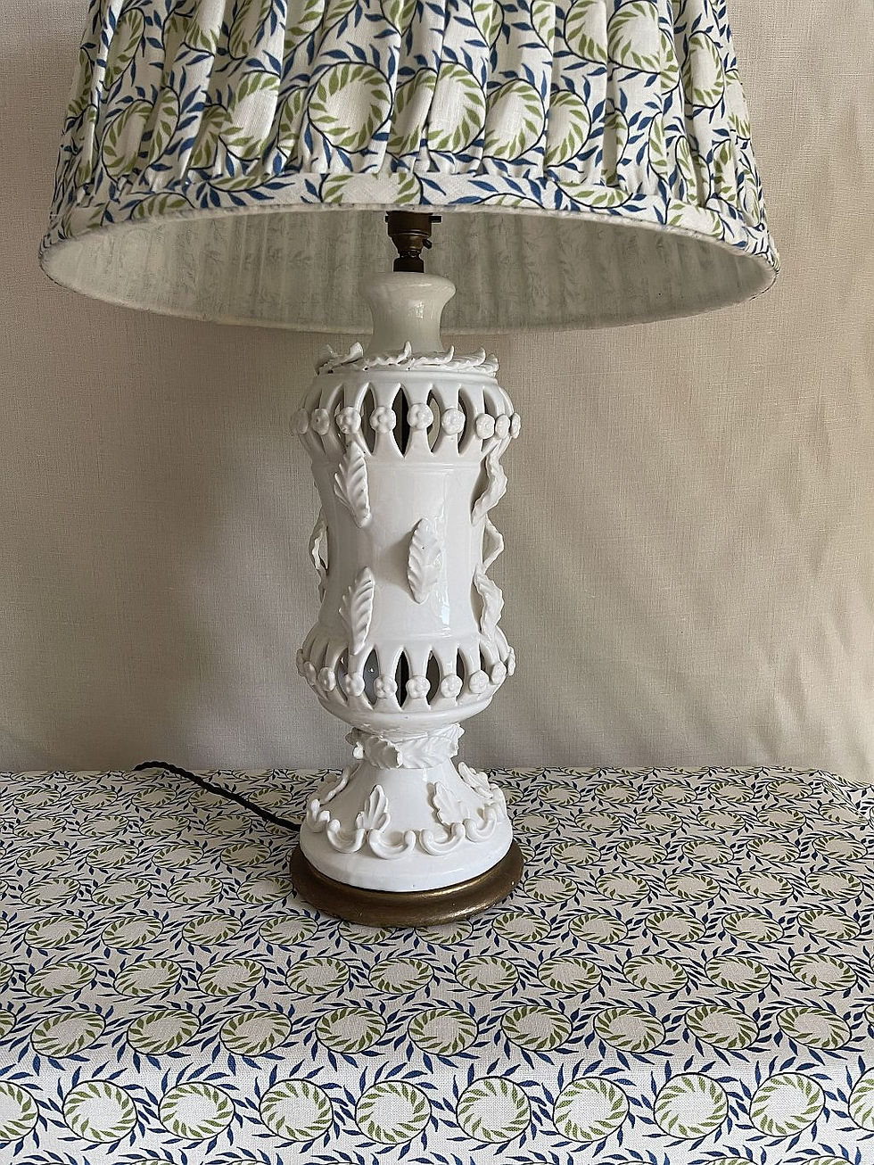 Thumbnail: Vintage Casa Pupo Ceramic Table Lamp