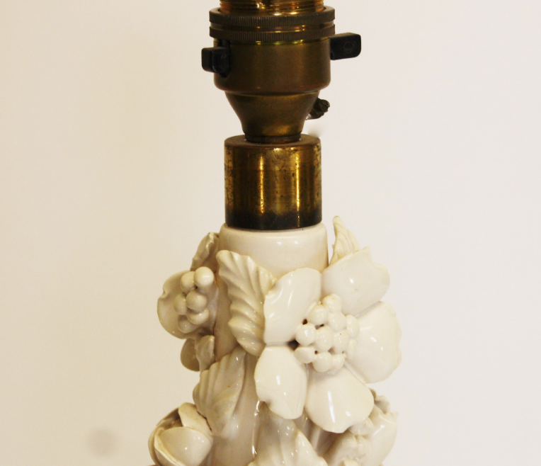 Thumbnail: Pair of Floral Casa Pupo Lamps