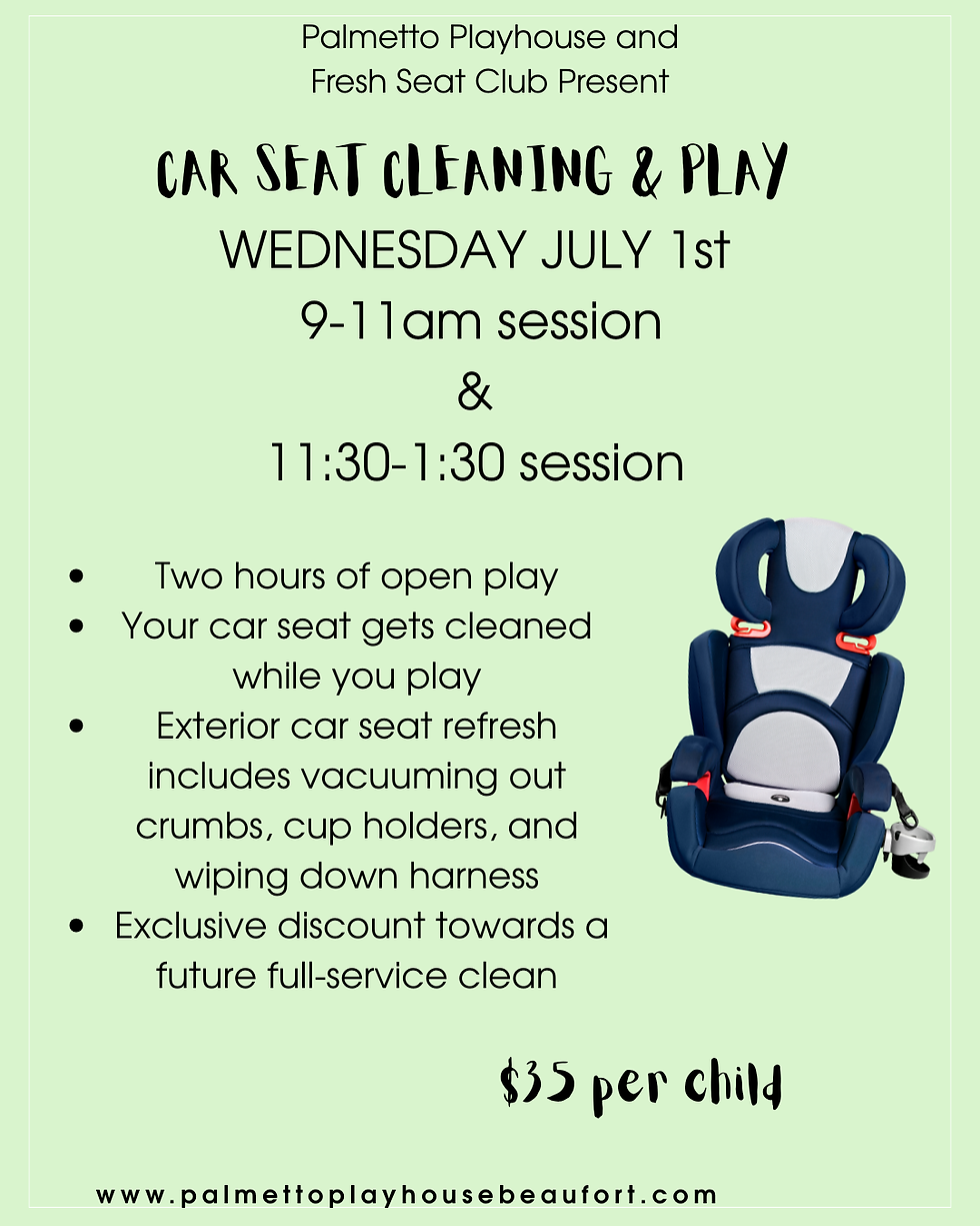 Car Seat Clean, Learn & Play