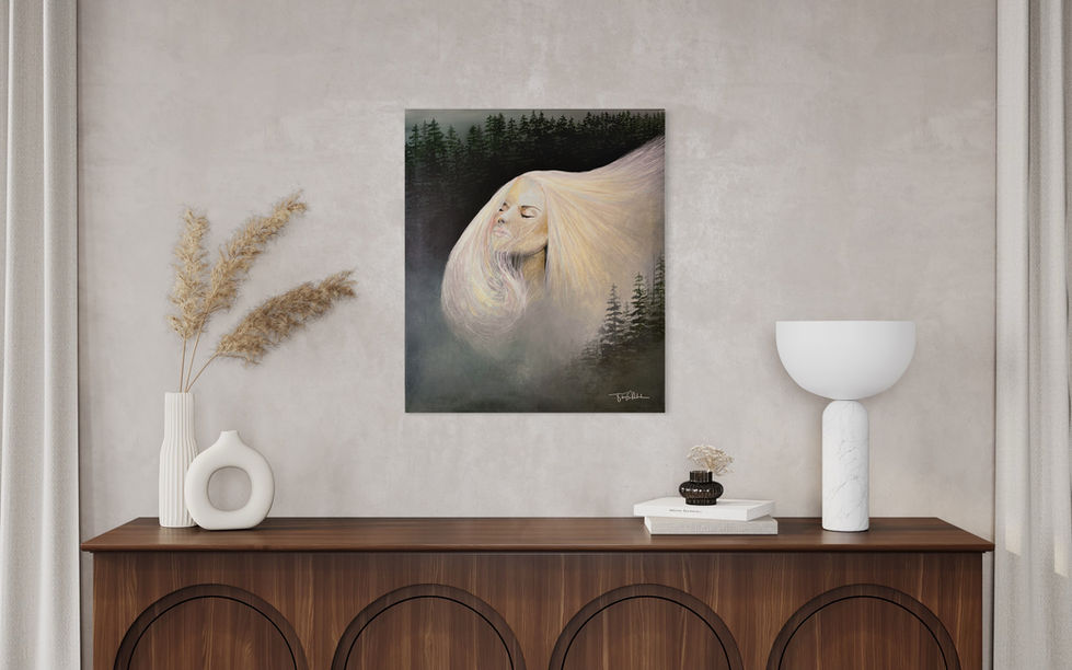Tiina Makkonen Art The Queen of Whispering Woods 2