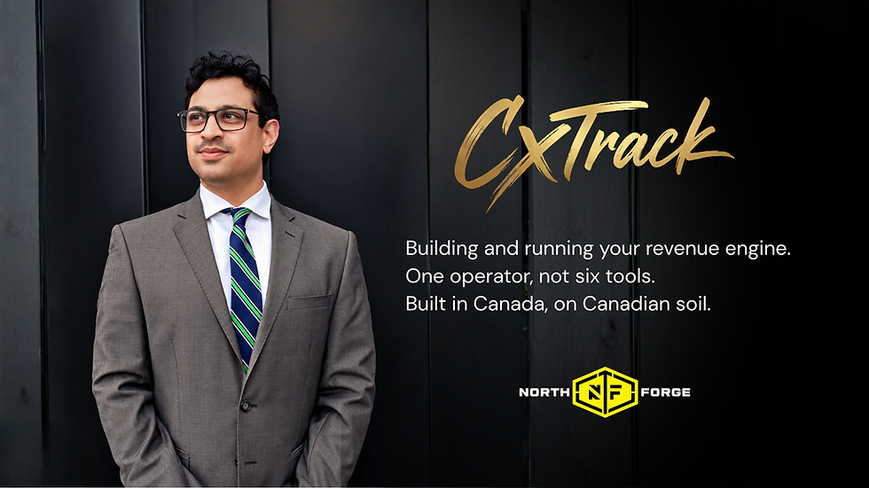 Manik Sharma, Founder & CEO of CxTrack, is building a Canadian-made revenue engine designed to help businesses simplify and scale their sales operations, all from Winnipeg.