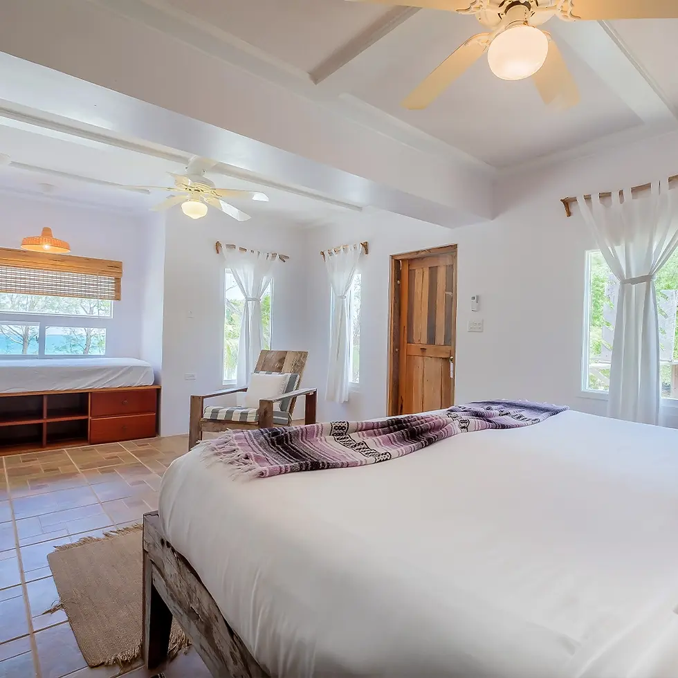Interior of Premier Oceanfront Cabana on All-Inclusive Private Island Thatch Caye.webp
