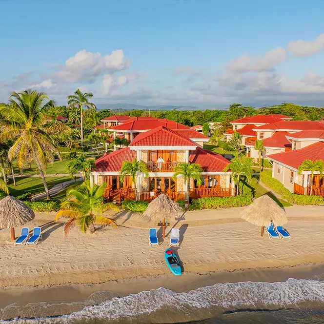 Beachfront Beach resort Belize Hopkins Bay Resort.webp