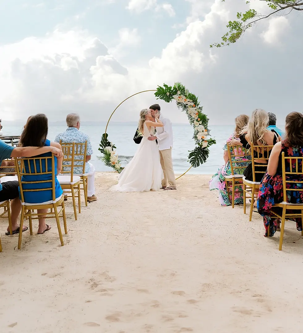 Private Island Wedding on All-Inclusive Belize Thatch Caye .webp