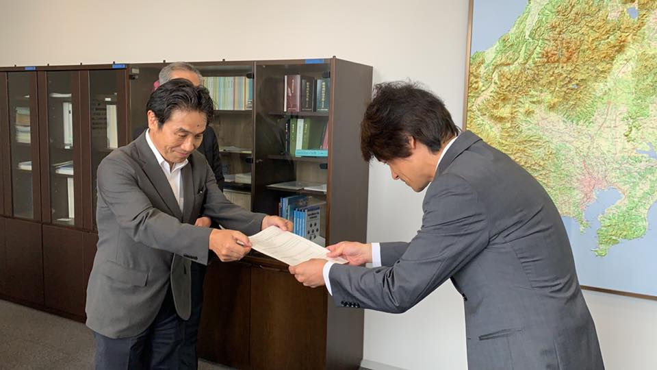 予備免許交付・授与式