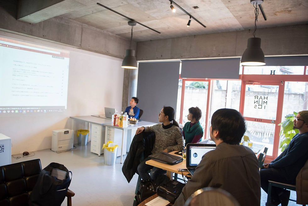 Wix Workshop TOKYOのワークショップ風景