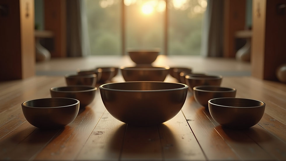 Transformative Sound Bowl Workshops for Inner Glow