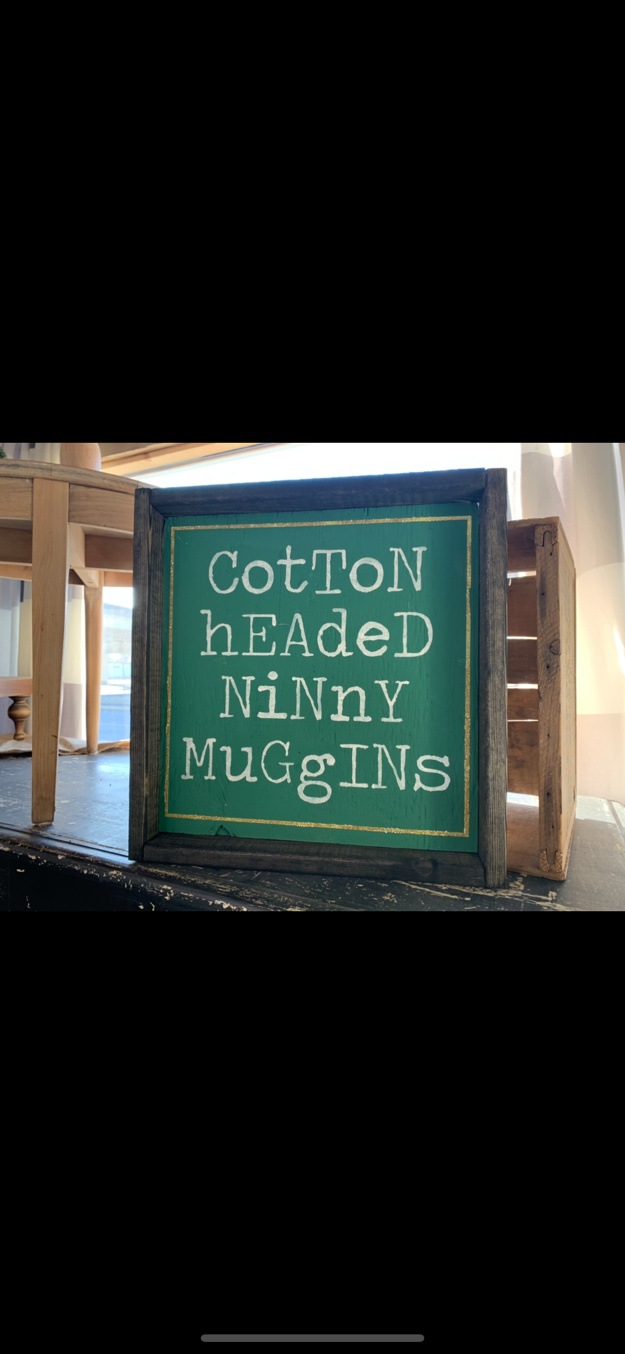 COTTON HEADED NINNY MUGGINS