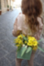Borsa di fiori, idea regalo per ragazza, Ortigia