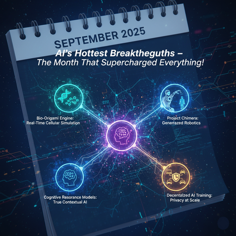 September 2025: AI's Hottest Breakthroughs – The Month That Supercharged Everything!