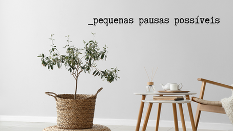 Pequenas pausas possíveis