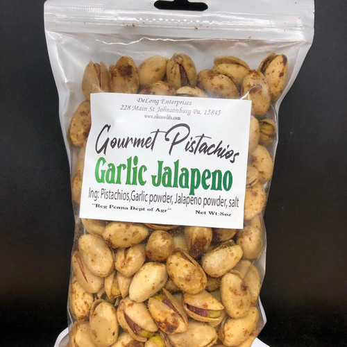 Garlic & Jalapeno Pistachios (shipping included) Mysite
