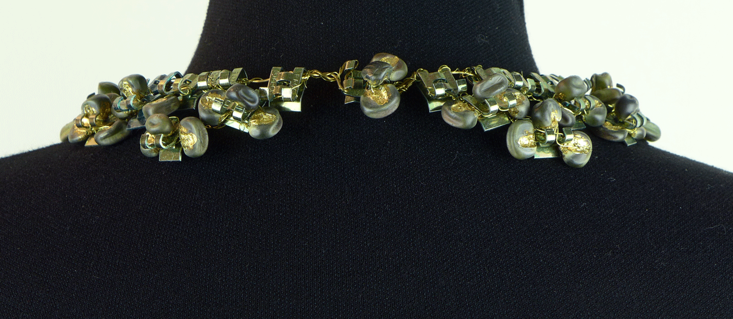 Emerald Corn Necklace (back)