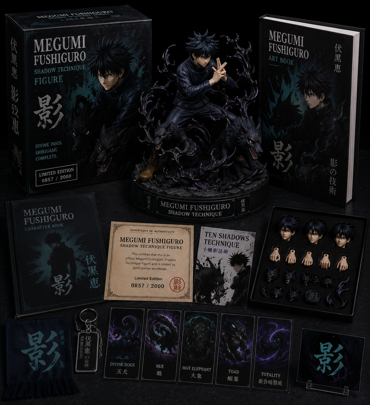 Megumi Fushiguro Shadow Technique Figure