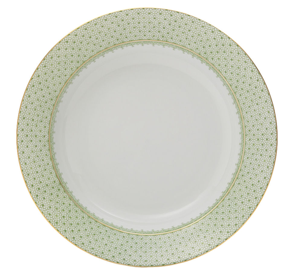 Thumbnail: Mottahedeh Lace Rim Soup Plate