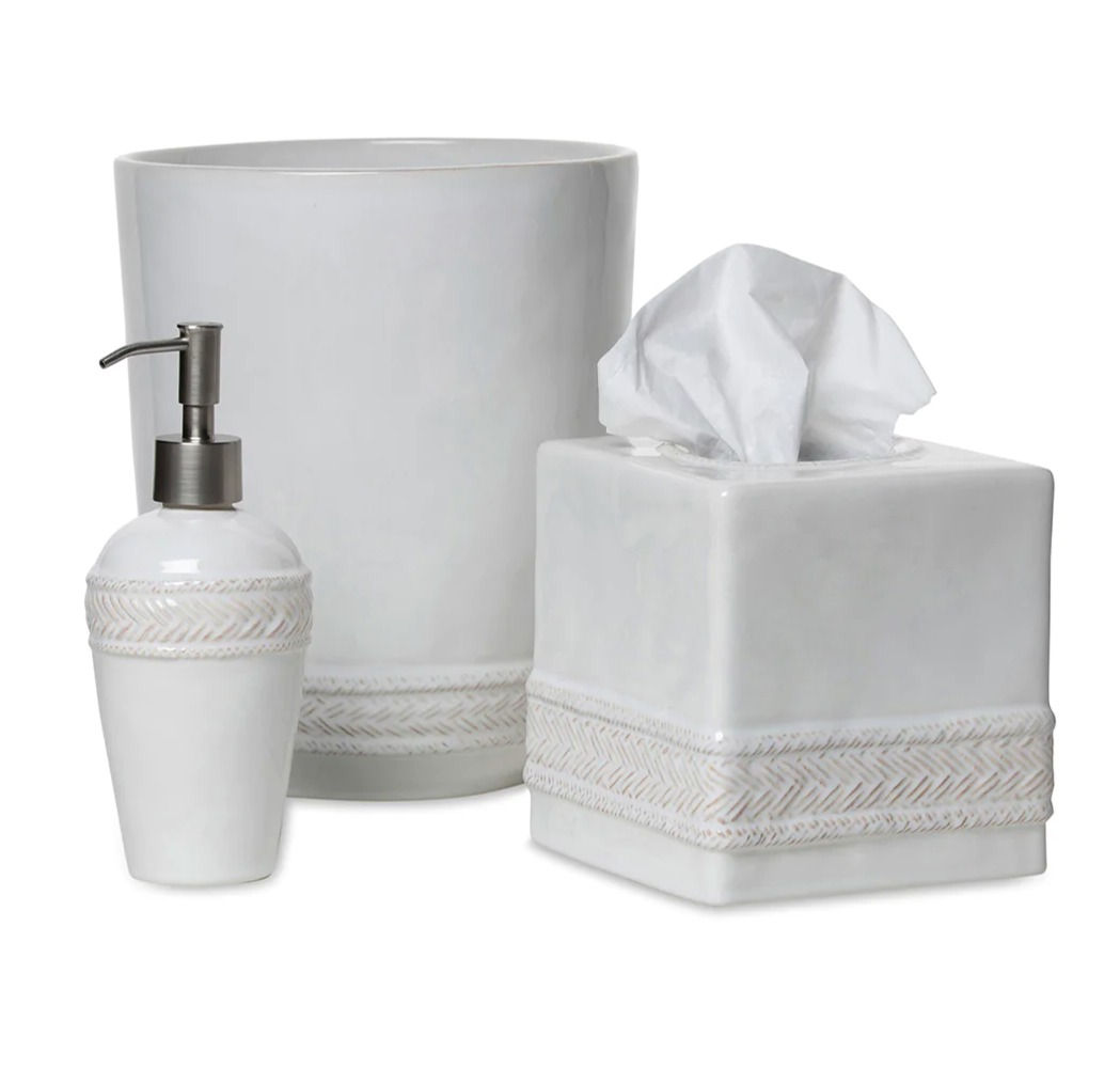 Le Panier Bath Set of 3 - Whitewash