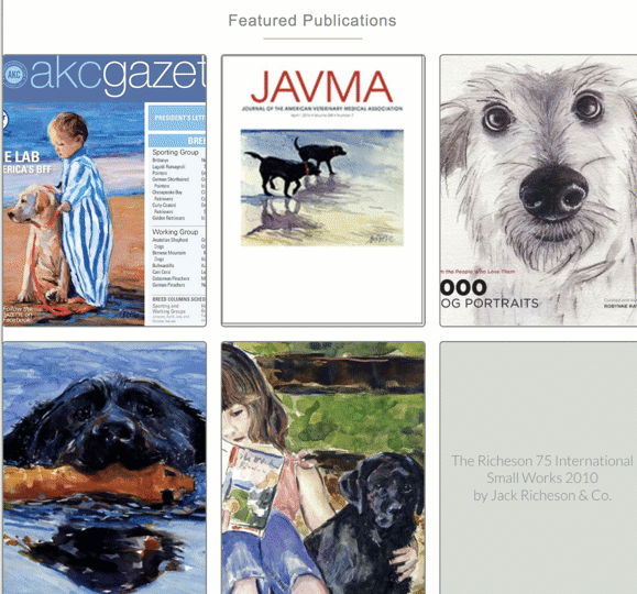 Pro gallery with hover