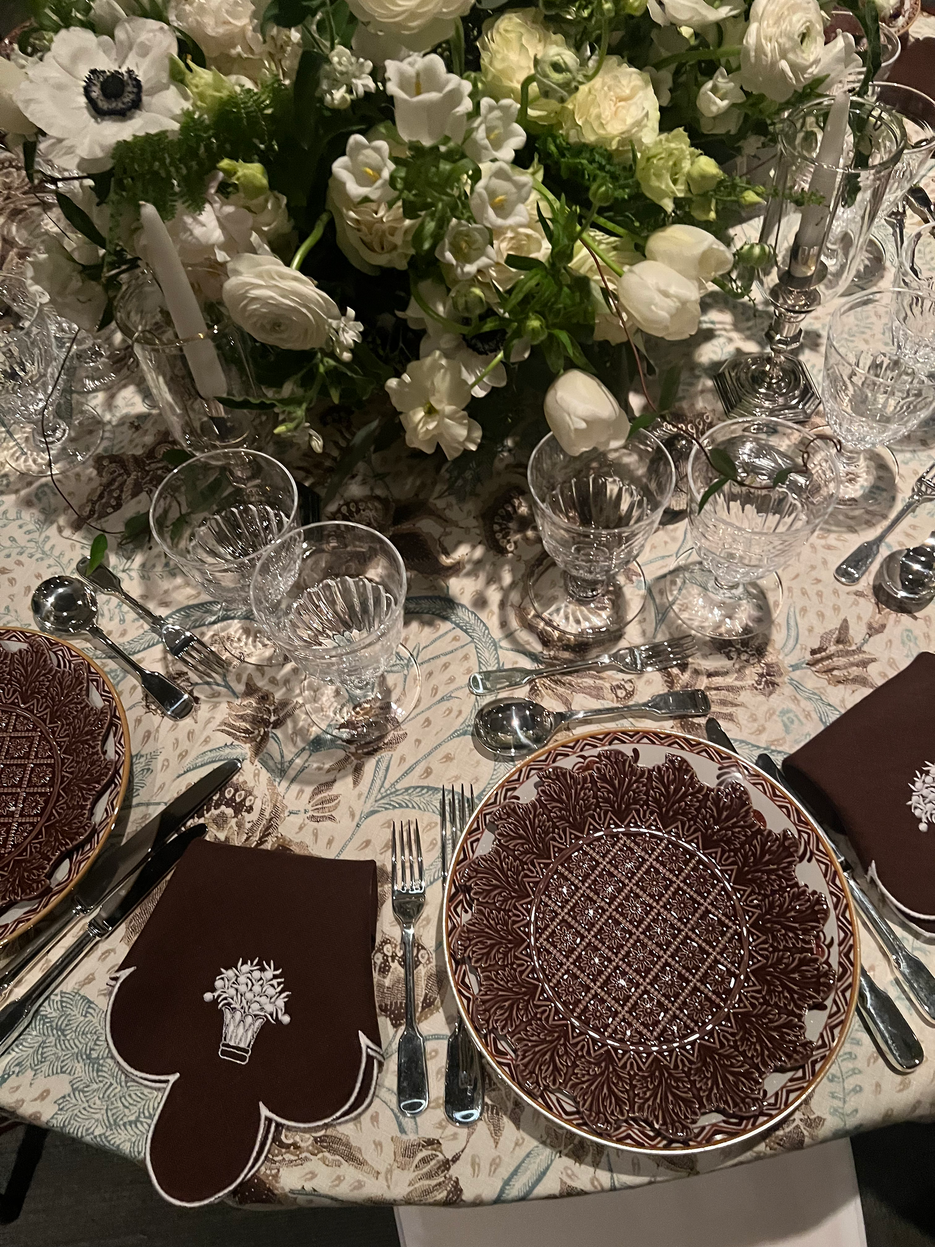 Brown Sunflower Party Plates