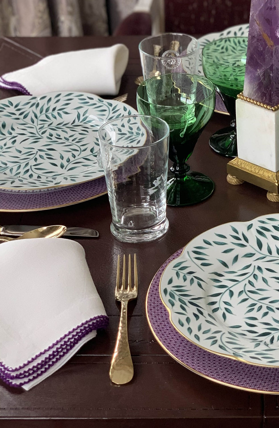 Thumbnail: Picot Dinner Napkins