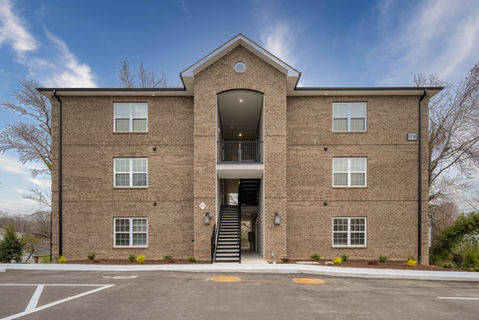 In Greensboro, NC Stella's Place Apartments are comprised of 3 brand new buildings with one and two bedroom apartments.