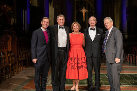 Honorees at the Episcopal Charities of NY Tribute Dinner 2024