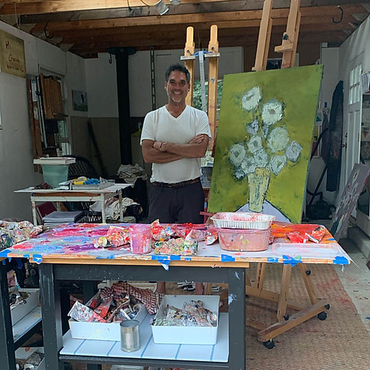 Bill Tansey In his Studio 2021