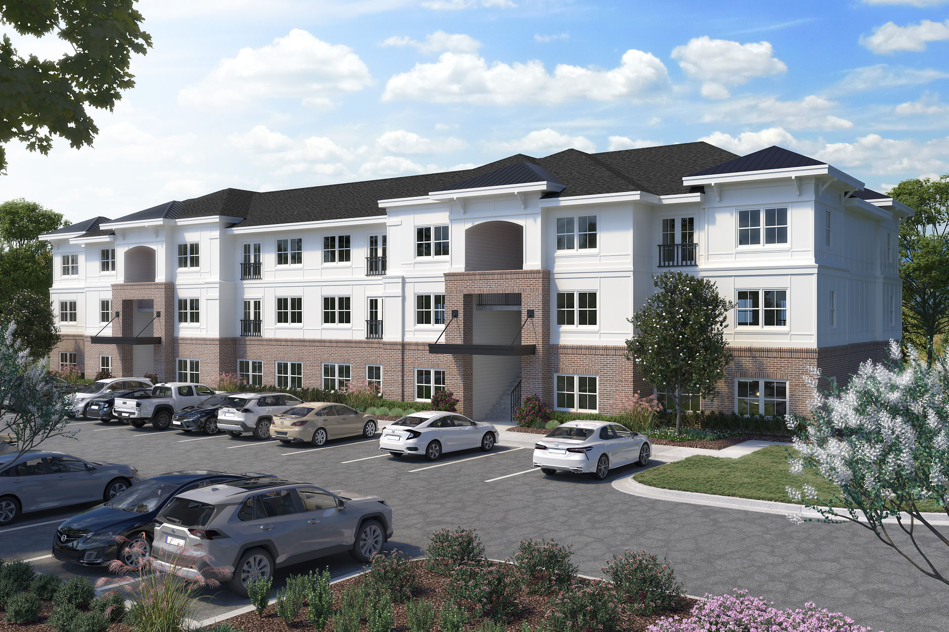 Rendering of The Addenbrook Apts.