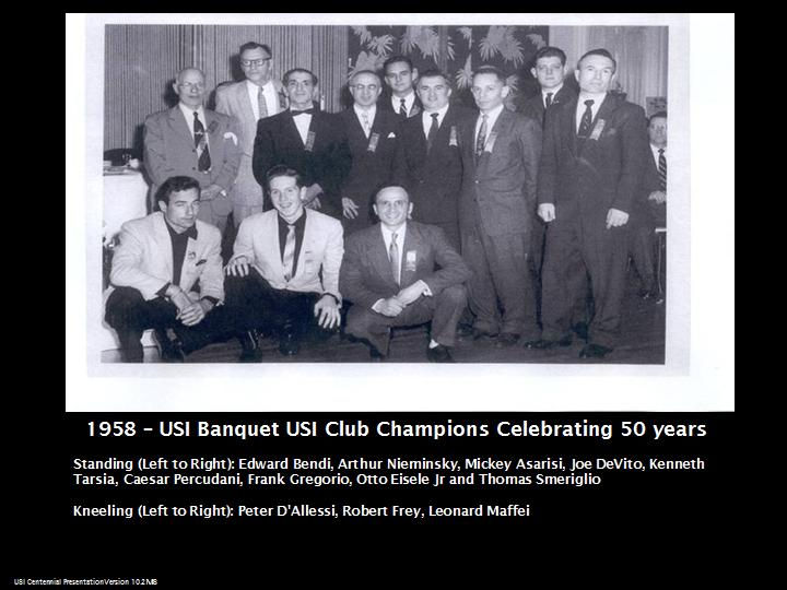 Past Club Champions USI Cycling 1958
