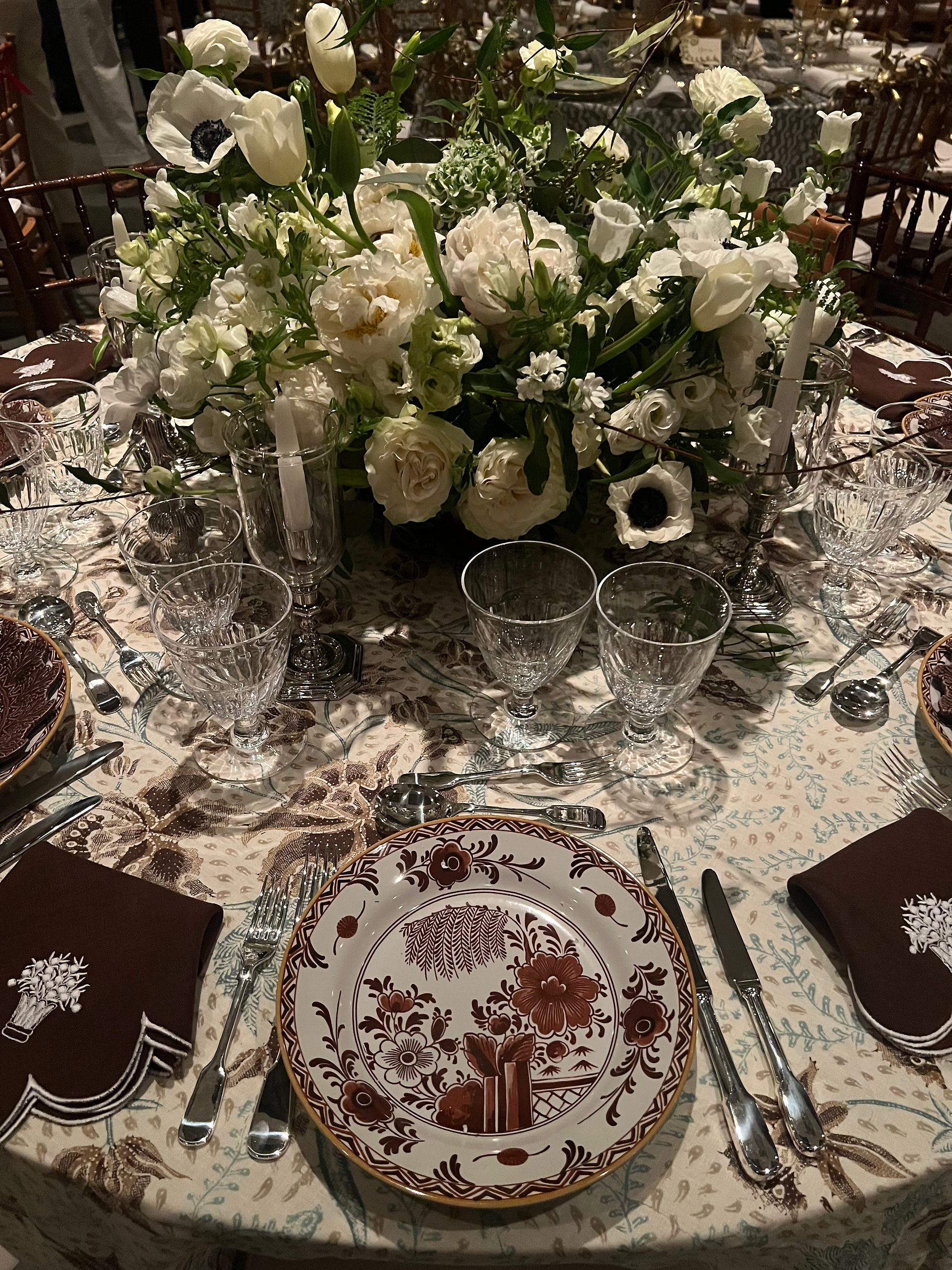 Brown Party Plates Everyday Elegance